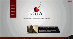 Desktop Screenshot of cerejafilmes.com