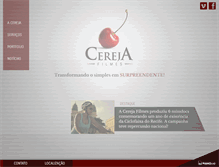 Tablet Screenshot of cerejafilmes.com